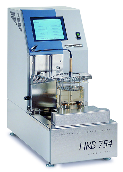 HRB 754 Automatyczny aparat do oznaczania temperatury mięknienia - PIERŚCIEŃ I KULA