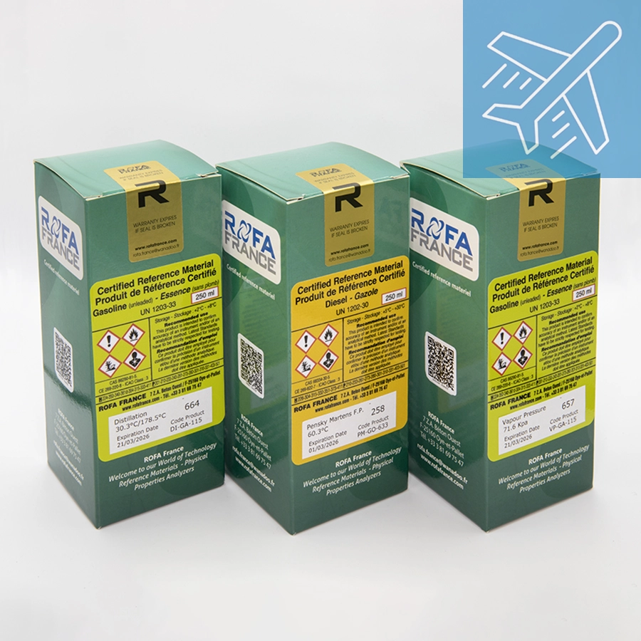 ROFA - Certyfikowane Materiały Referencyjne  - PALIWO LOTNICZE - ISO 17034