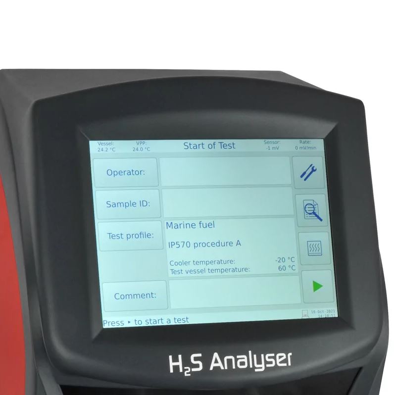 Automatyczny analizator zawartości siarkowodoru w produktach rafineryjnych oraz ropie naftowej SETA SA4000-4